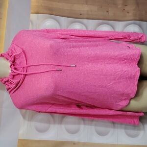 NWT Çalvin Klein Pink light weight cowl neck top Size S